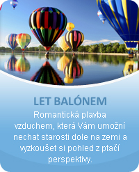 Let balónem